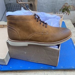 Clarks Men’s Raspin Limit Tobacco Suede-7 medium